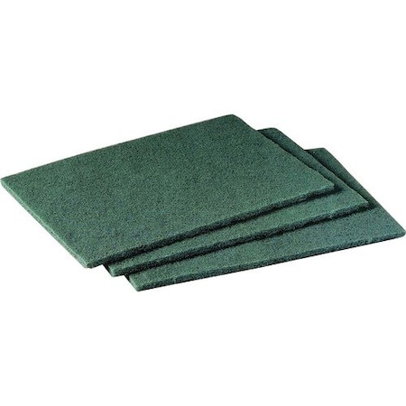 3M Commercial Pad, Scrub, Gen Purpose, 6in X 9in, 3PK MMM96CT